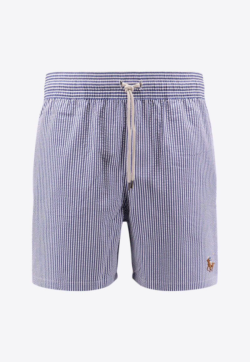 Polo Ralph Lauren Classic Striped Swim Trunk Blue 710957784_001_Black_30898747