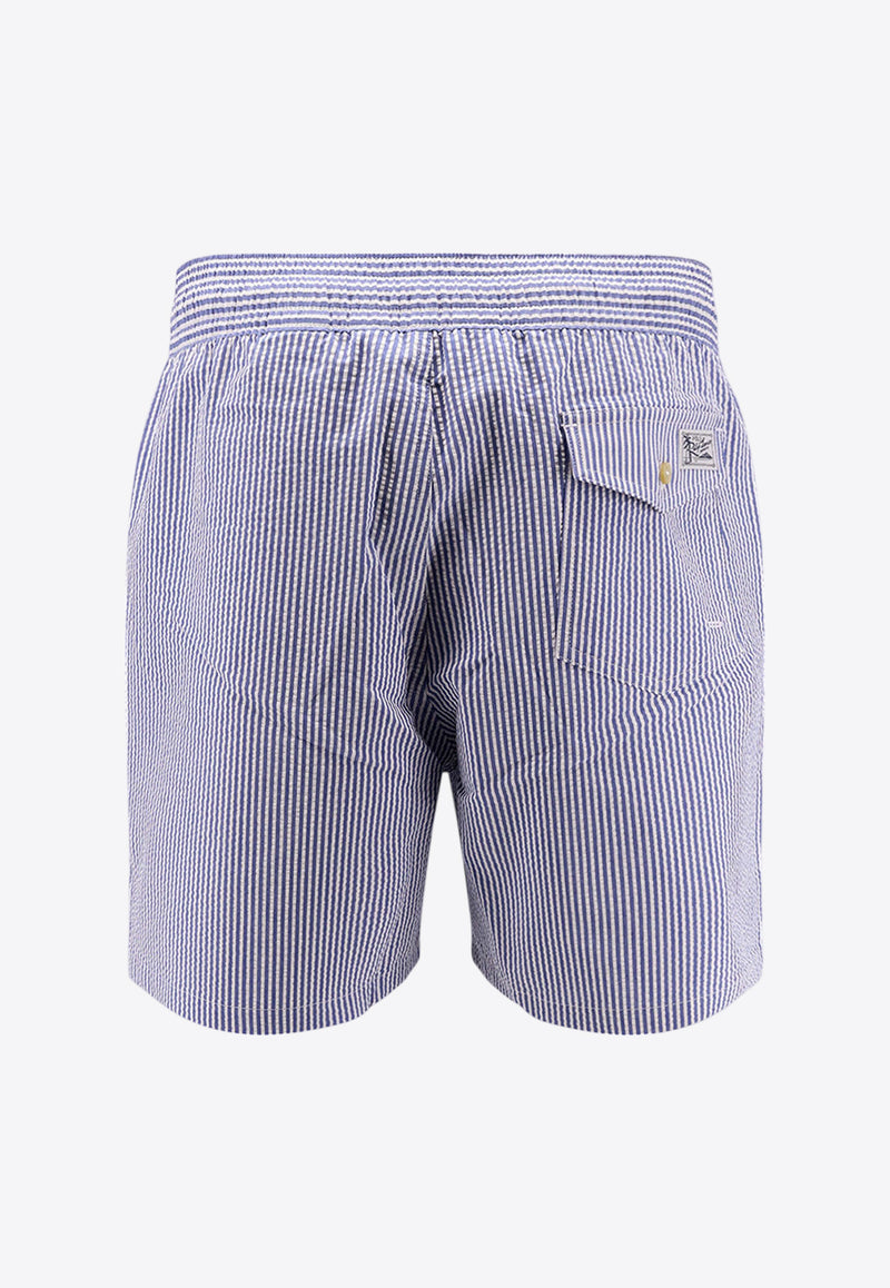 Polo Ralph Lauren Classic Striped Swim Trunk Blue 710957784_001_Black_30898747
