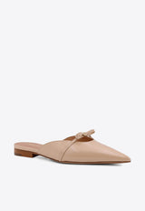 Ferragamo Giulye Mini Bow Pointed Flat Mules Nude 01J692781113_BISCOTTO_Beige_29848915