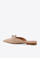 Ferragamo Giulye Mini Bow Pointed Flat Mules Nude 01J692781113_BISCOTTO_Beige_29848915