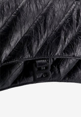 Balenciaga Medium Crush Chain Shoulder Bag Black 785602210IY_1000_Black_29848779