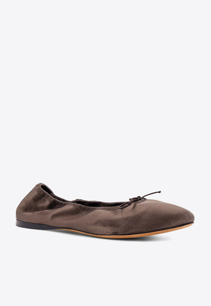 The Row Awar Bow Ballet Flats Brown F1539W326_BRW_Brown_29855703