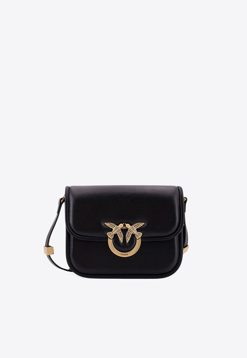 PINKO Love Box Square Nappa Leather Shoulder Bag Black 104297A26L_Z99Q_Black_29848674