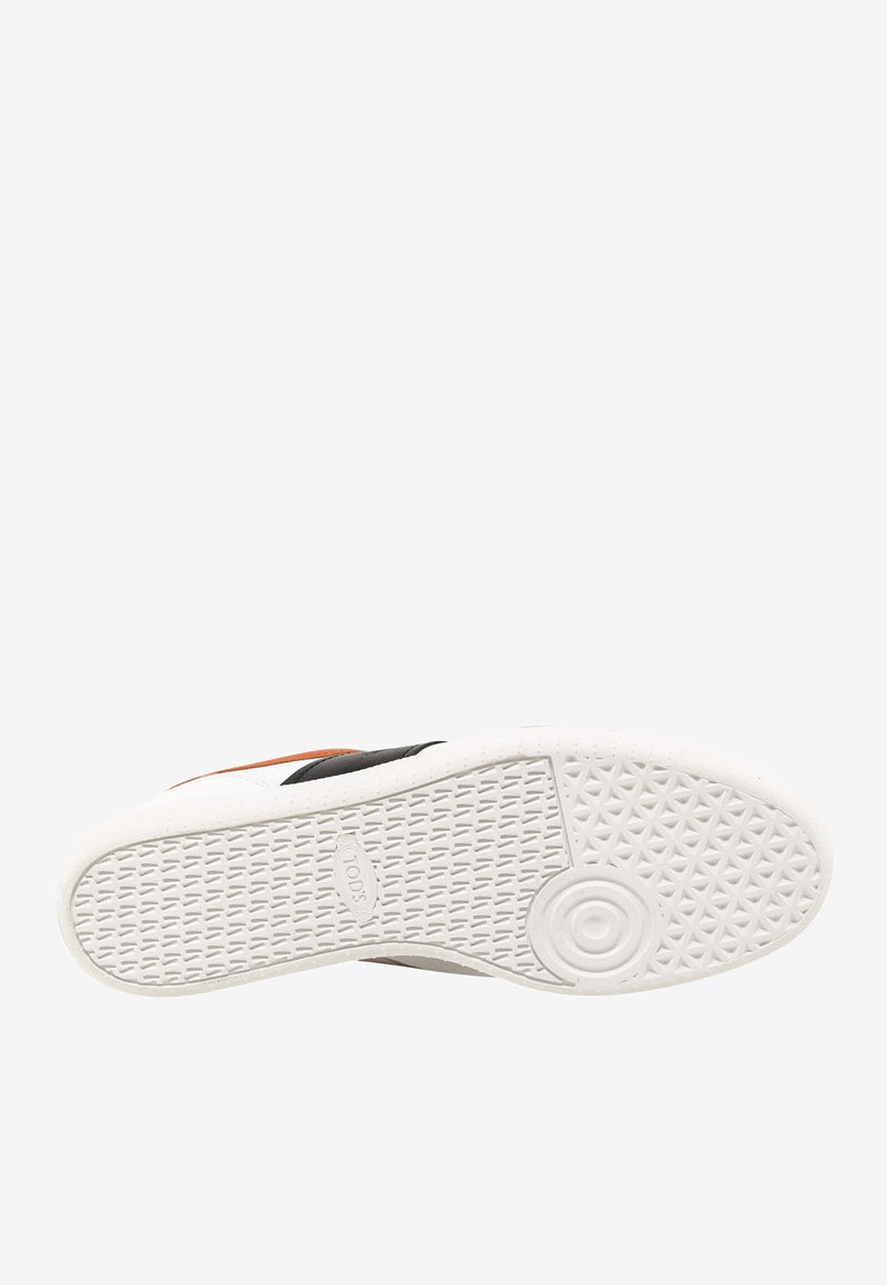 Tod's Tabs Leather Low-Top Sneakers White XXM68C0DP30OV6_0XNF_OneColor_30897239