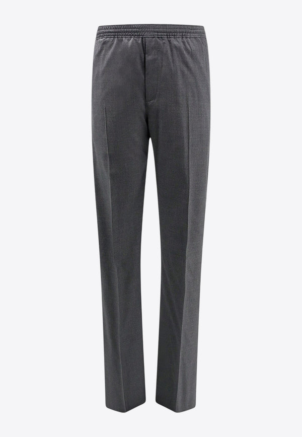 Givenchy Straight-Leg Wool-Blend Pants BM51DG154W_030_Grey_29848402
