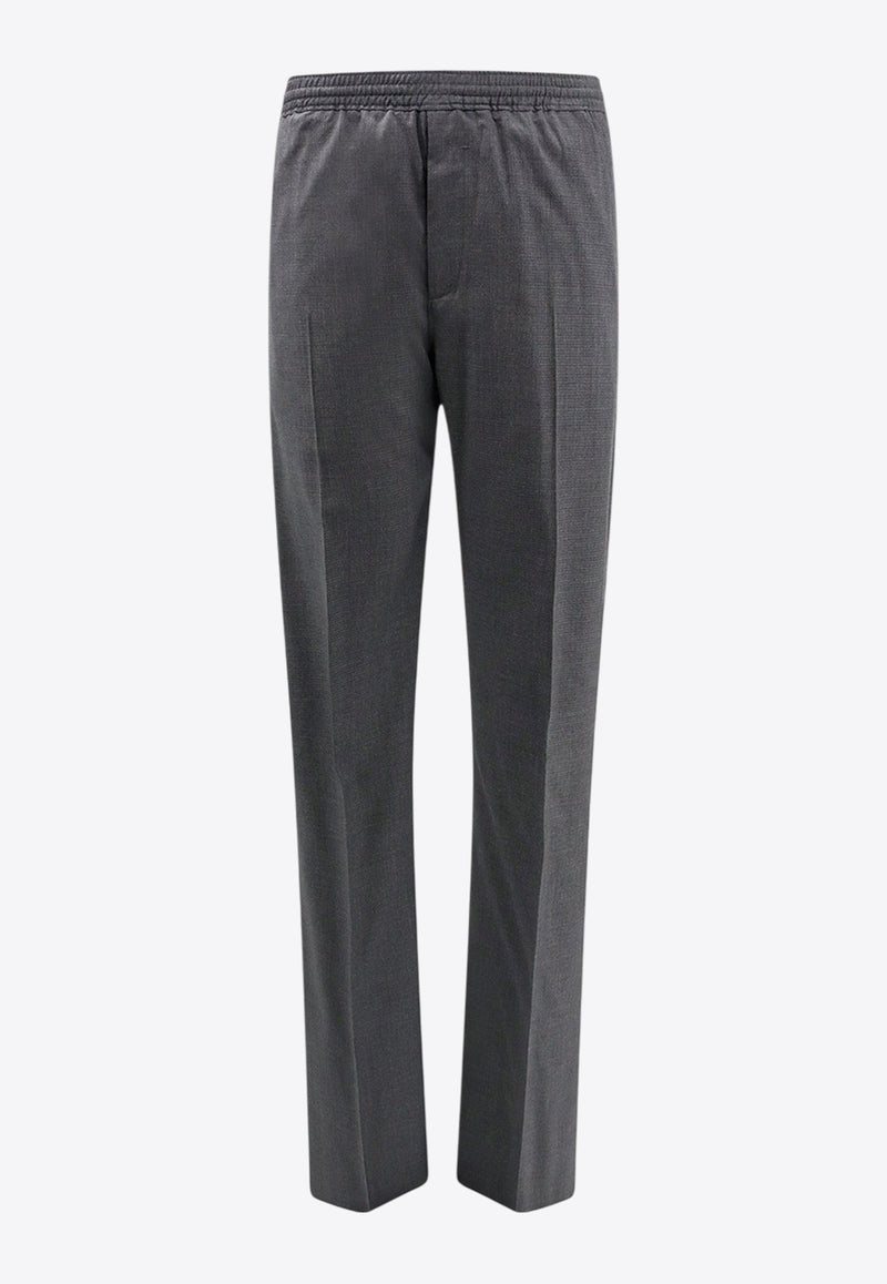 Givenchy Straight-Leg Wool-Blend Pants BM51DG154W_030_Grey_29848402