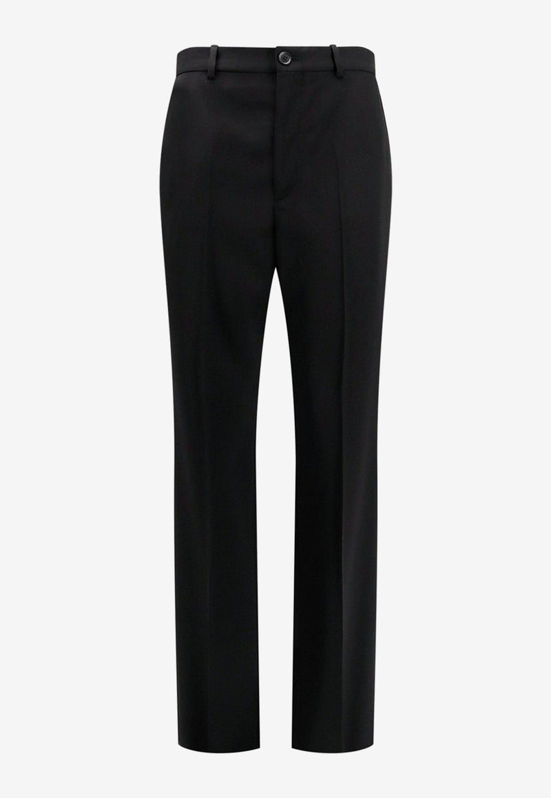 Balenciaga Straight-Leg Tailored Pants Black 773343TNT39_1000_Black_29844173