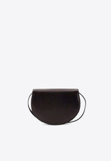 The Row Canteen Leather Shoulder Bag Black W1730L117_BLANS_Black_30632703