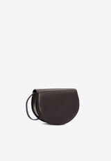The Row Canteen Leather Shoulder Bag Black W1730L117_BLANS_Black_30632703