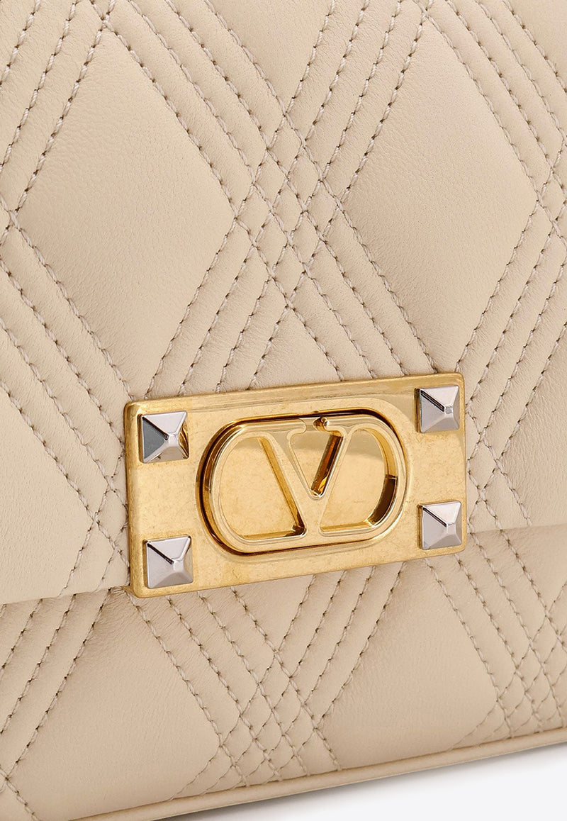 Valentino Medium Quiltie 67 Leather Crossbody Bag Beige 6W2B0R07XCA_REN_Beige_29846876