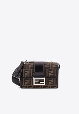 Fendi Double Baguette FF Jacquard Messenger Bag Brown 7VA649ALWK_F0L3T_Black_29849849