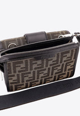 Fendi Double Baguette FF Jacquard Messenger Bag Brown 7VA649ALWK_F0L3T_Black_29849849