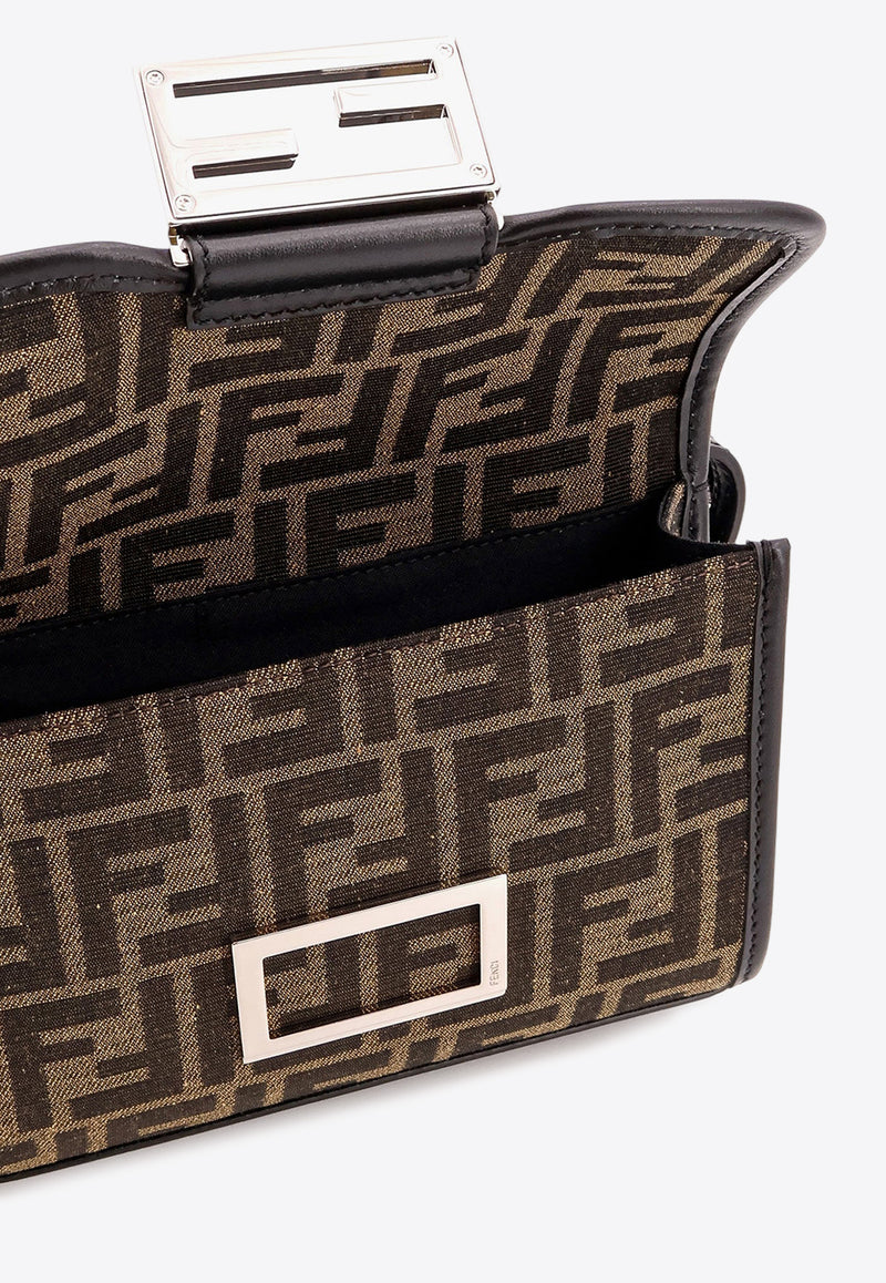 Fendi Double Baguette FF Jacquard Messenger Bag Brown 7VA649ALWK_F0L3T_Black_29849849