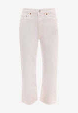 Levi's Ribcage Cropped Pants White 726930076_0076_White_29848280