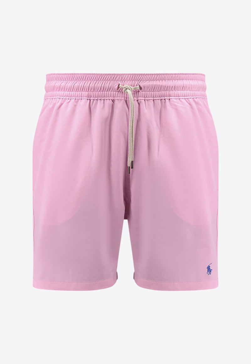 Polo Ralph Lauren Classic Logo Swim Trunk Pink 710957782_004_Pink_30897594
