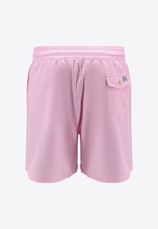 Polo Ralph Lauren Classic Logo Swim Trunk Pink 710957782_004_Pink_30897594