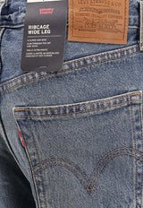 Levi's Ribcage Wide-Leg Jeans Blue A6081_0022_Blue_29848714