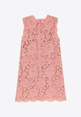 Dolce & Gabbana Floral Sleeveless Mini Dress Pink F6ATYTHLM7L_F0473_OneColor_29846819