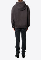 Saint Laurent Hooded Sweatshirt with Embroidered-Logo 818538Y36SW_1467_Grey_29851945