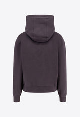 Saint Laurent Hooded Sweatshirt with Embroidered-Logo 818538Y36SW_1467_Grey_29851945