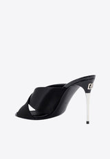 Dolce & Gabbana 85 Keira Satin Sandals Black CR1738AV799_8B956_Black_29842113