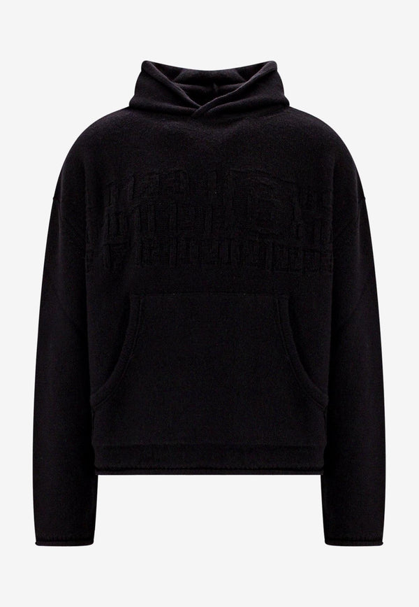 MM6 Maison Margiela Embroidered Logo Hooded Sweatshirt Black S52GP0150S18286_900J_Black_29848722