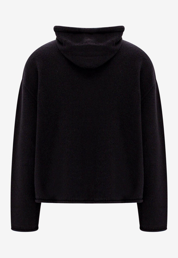 MM6 Maison Margiela Embroidered Logo Hooded Sweatshirt Black S52GP0150S18286_900J_Black_29848722