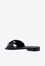Fendi Baguette Leather Slides 8R8136AE7T_F0ABB_Black_29851129