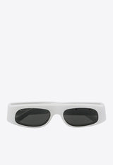 Gucci Signature Rectangular Sunglasses Gray 791806J0740_9112_White_29853515