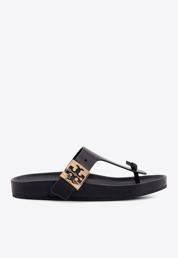 Tory Burch Mellow Leather T-strap Sandals 155190004_PERFECT BLACK_29847024