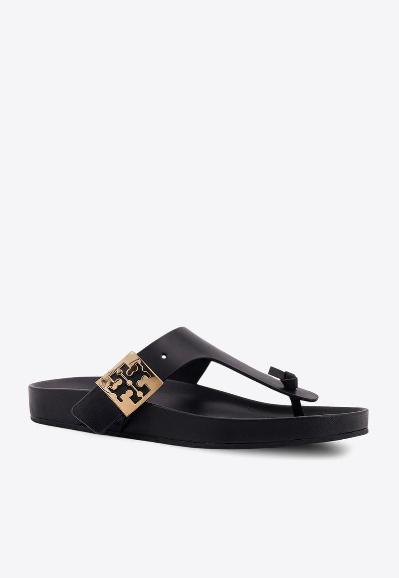 Tory Burch Mellow Leather T-strap Sandals 155190004_PERFECT BLACK_29847024