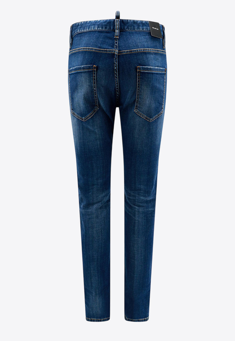 Dsquared2 Logo Patch Cool Guy Jeans Blue S74LB1470S30342_470_Blue_29845460