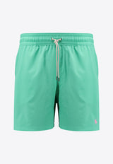 Polo Ralph Lauren Classic Logo Swim Trunk Green 710957782_005_Green_30897604