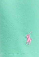 Polo Ralph Lauren Classic Logo Swim Trunk Green 710957782_005_Green_30897604