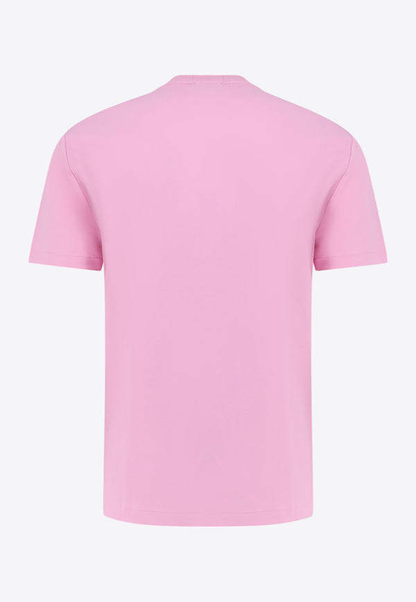 Polo Ralph Lauren Logo Embroidered Crewneck T-shirt Pink 710740727_010_Pink_30897422