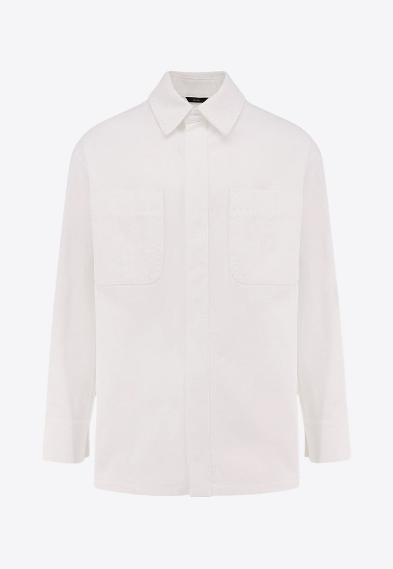 Fendi Selleria Denim Jacket White FW1321AUAH_F0QA0_White_29852492