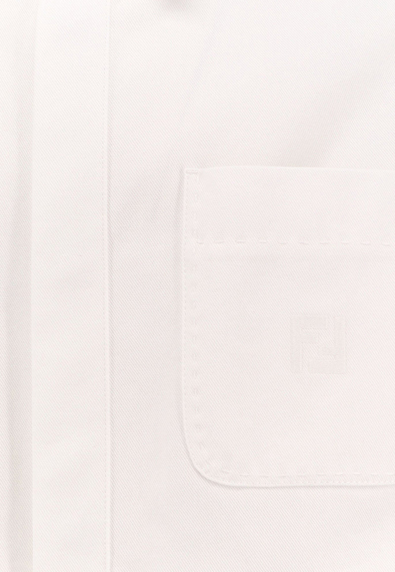 Fendi Selleria Denim Jacket White FW1321AUAH_F0QA0_White_29852492