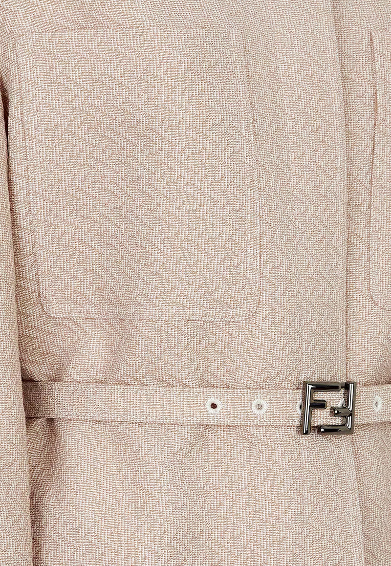 Fendi Wool and Cashmere Poncho FXX778ASG1_F15W8_Beige_29850552