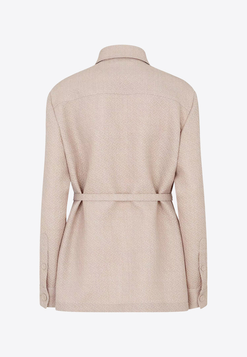 Fendi Wool and Cashmere Poncho FXX778ASG1_F15W8_Beige_29850552