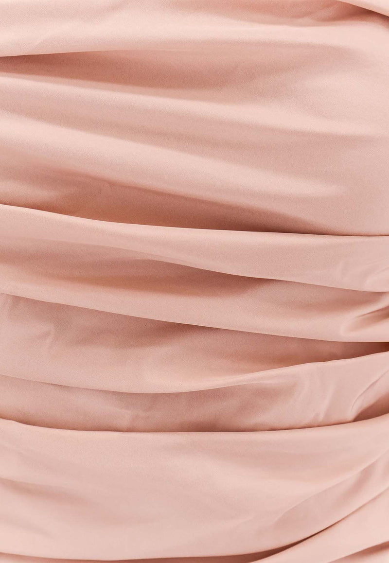 PINKO One-Shoulder Ruched Top Pink 104826Y3LE_N34_Pink_29843351