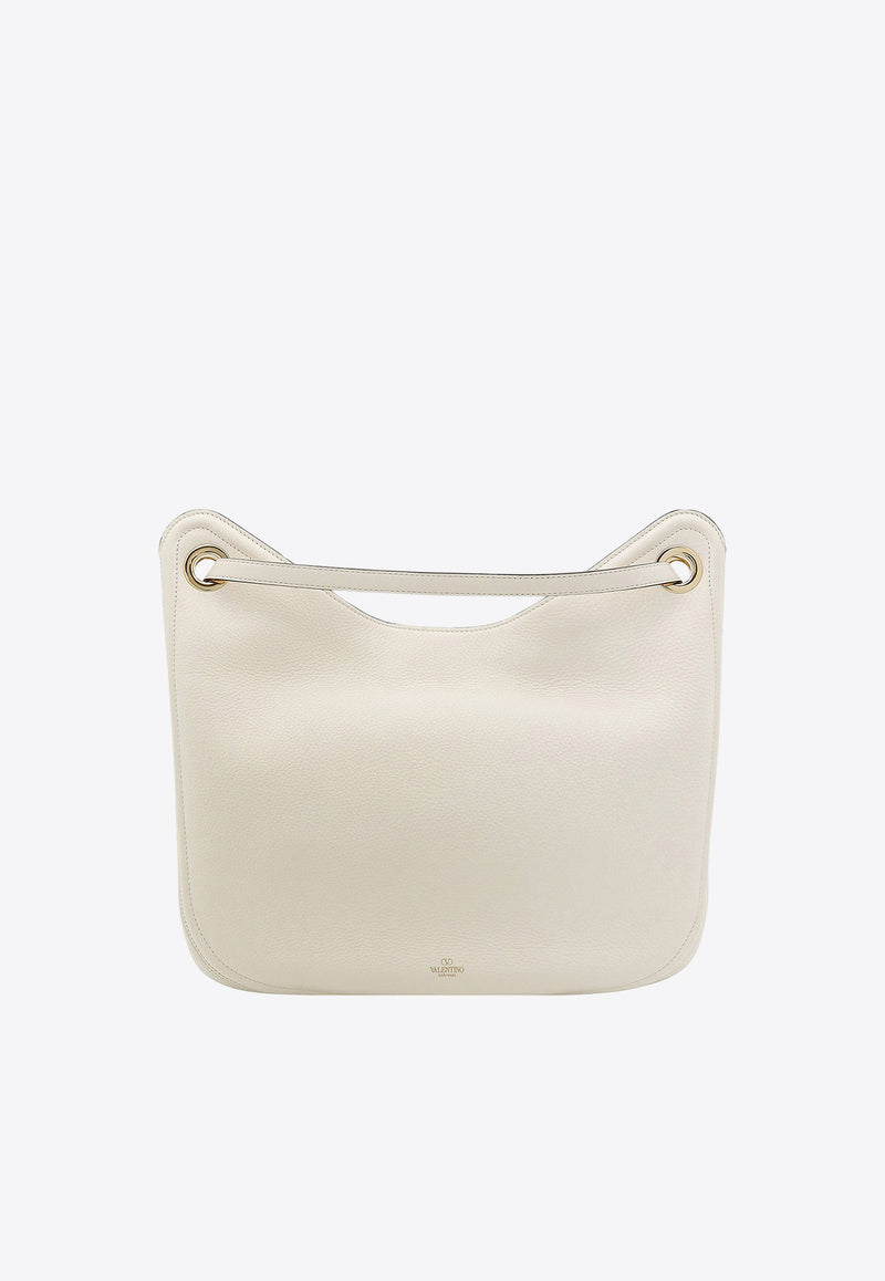 Valentino VLogo Moon Leather Tote Bag Ivory 4W2B0N09JDK_098_White_29845465