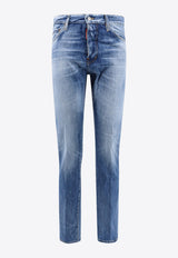 Dsquared2 Logo Patch Faded Cool Guy Jeans Blue S74LB1529S30309_470_Blue_29848120