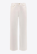 Golden Goose DB Essential Straight-Leg Jeans White GMP01186P000980_10190_White_29857228