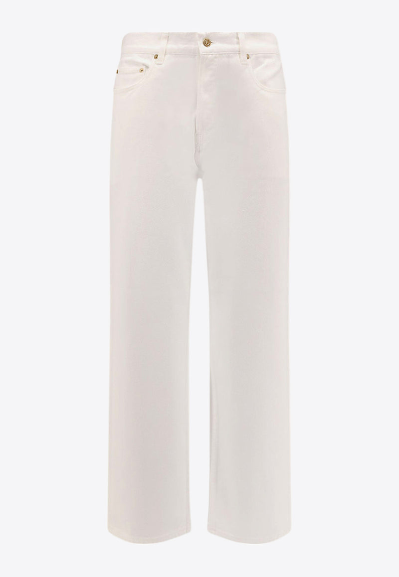Golden Goose DB Essential Straight-Leg Jeans White GMP01186P000980_10190_White_29857228