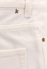 Golden Goose DB Essential Straight-Leg Jeans White GMP01186P000980_10190_White_29857228