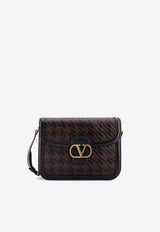Valentino 9TO5 Woven-Leather Shoulder Bag Brown 7Y2B0R15VGBBKY_NERO/BARK BROWN/NERO_29842079