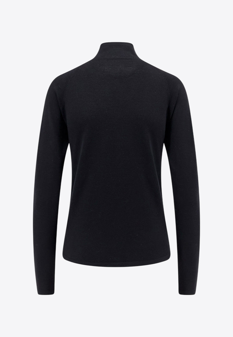 The Row Wool High-Neck Sweater Black 8295Y590_BLK_Black_29855792