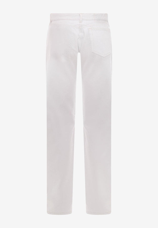Maison Margiela Logo Patch Straight-Leg Jeans White S50LA0216S30857_961_Grey_29846828