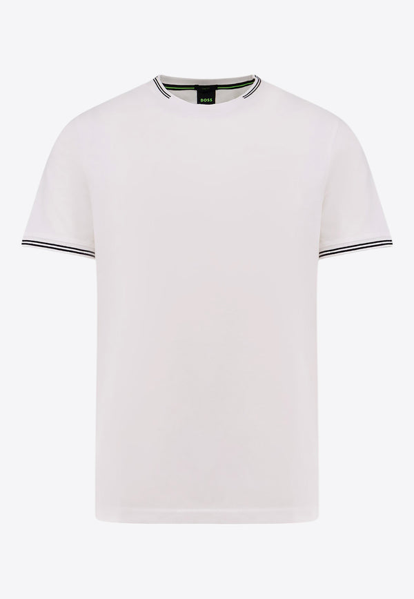 Hugo Boss Crewneck Logo T-shirt White 50521245_100_White_30897503