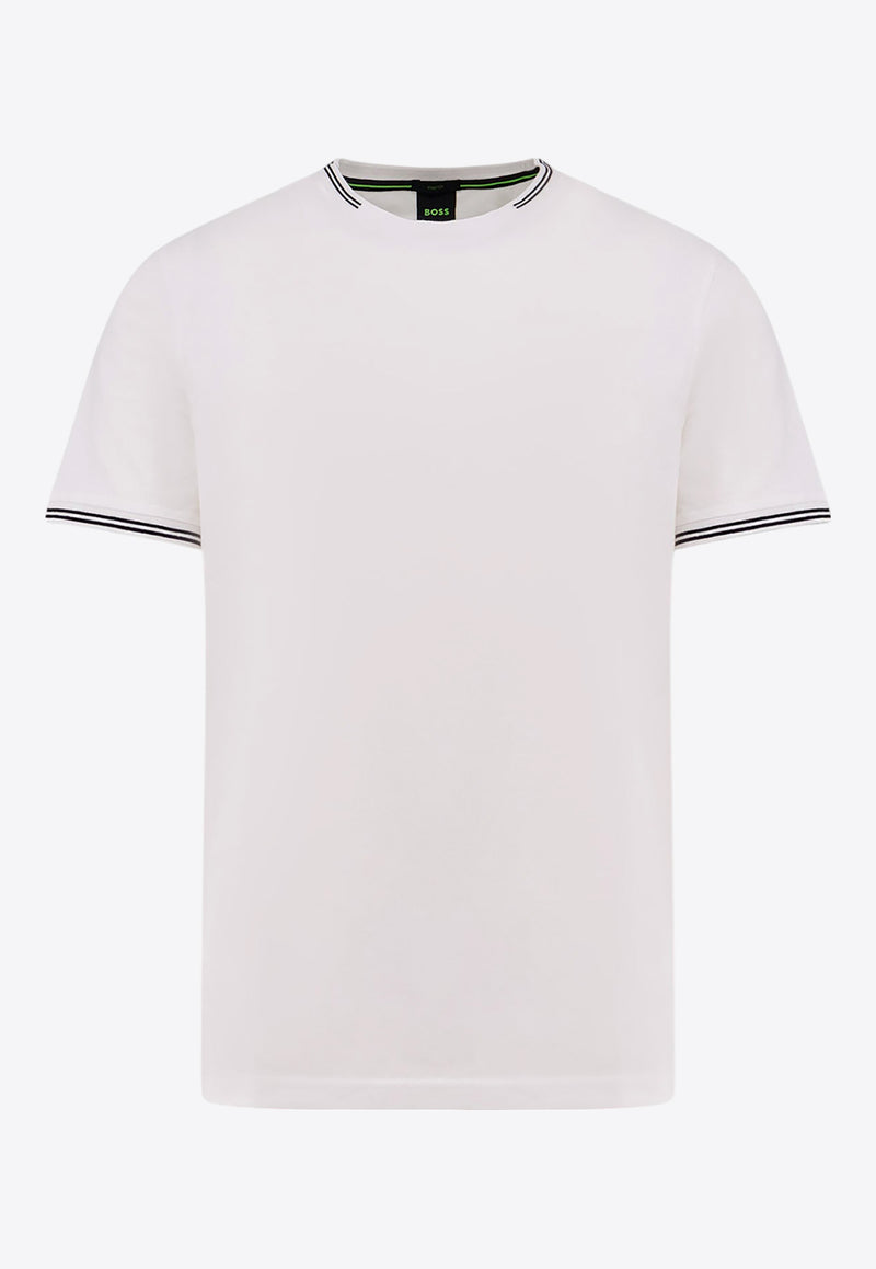 Hugo Boss Crewneck Logo T-shirt White 50521245_100_White_30897503